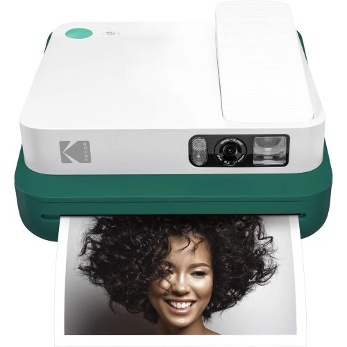  KODAK Smile Classic Digital Instant Camera with Bluetooth (Green) Starter Kit