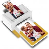 [아마존베스트]Kodak Dock Plus Portable Instant Photo Printer, Compatible with iOS, Android and Bluetooth DevicesFull Color Real Photo (4”x6”), 4Pass & Lamination Process, Premium Quality - Conve