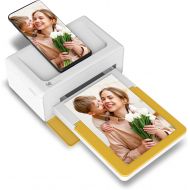 [아마존베스트]Kodak Dock Plus Portable Instant Photo Printer, Compatible with iOS, Android and Bluetooth DevicesFull Color Real Photo (4”x6”), 4Pass & Lamination Process, Premium Quality - Conve