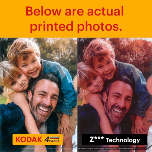  [아마존베스트]Kodak All-New Mini 3 Square Instagram Size Bluetooth Portable Photo Printer with 4PASS Technology - White
