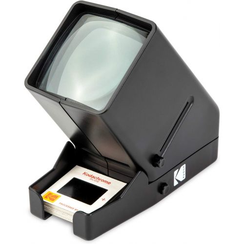  [아마존베스트]KODAK 35mm Slide and Film Viewer - Battery Operation, 3X Magnification, LED Lighted Viewing  for 35mm Slides & Film Negatives