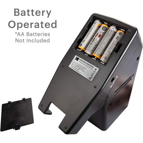  [아마존베스트]KODAK 35mm Slide and Film Viewer - Battery Operation, 3X Magnification, LED Lighted Viewing  for 35mm Slides & Film Negatives