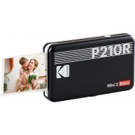 [아마존베스트]Kodak Mini 2 Retro Portable Instant Photo Printer, Wireless Connection, Compatible with iOS, Android & Bluetooth, Real Photo (2.1 ”x3.4”), 4Pass Technology & Lamination Process, Pr