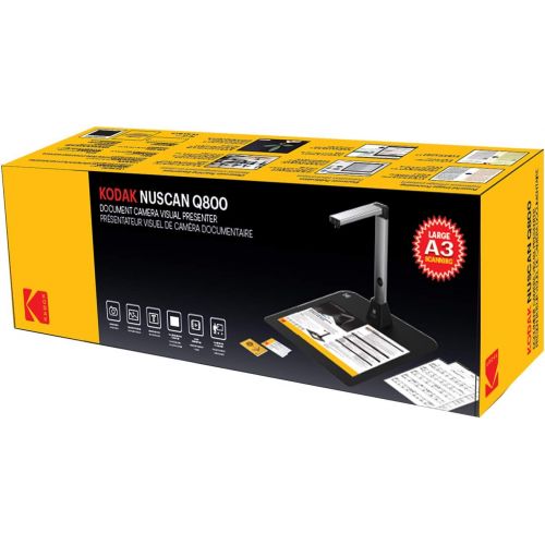  [아마존베스트]KODAK Nuscan Q800 Document Camera and Visual Presenter (8.0 Megapixels)