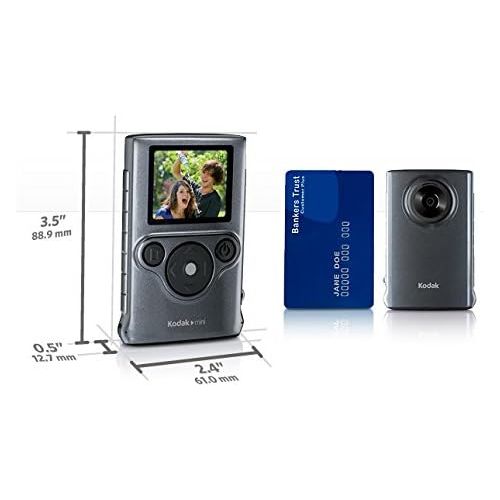  Kodak Mini Video Camera with SD Card (Grey)