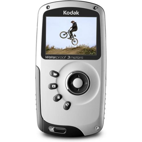  Kodak PlaySport (Zx3) HD Waterproof Pocket Video Camera - Black (Discontinued by Manufacturer)