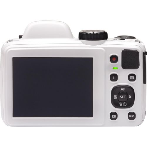  KODAK PIXPRO AZ401 Astro Zoom Digital Camera (White) with 16GB Card + Case + Tripod + + Kit