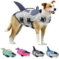 KOESON Dog Life Jacket, Fashion Pet Swimming Vest, Puppy Life Saver with Adjustable Strong Handle
