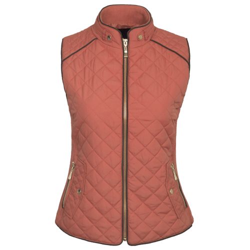  KOGMO Womens Quilted Vest Fully Lined Lightweight Padded Vest S-3X Plus