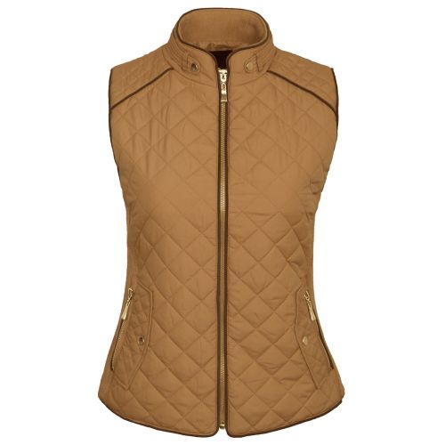  KOGMO Womens Quilted Vest Fully Lined Lightweight Padded Vest S-3X Plus