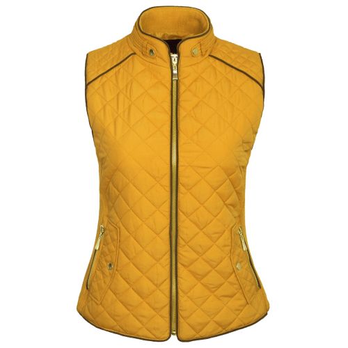  KOGMO Womens Quilted Vest Fully Lined Lightweight Padded Vest S-3X Plus