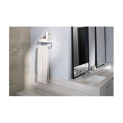  KOHLER 2214-0 Ladena Rectangular Undermount Bathroom Sink with Curved Bottom, 20-7/8