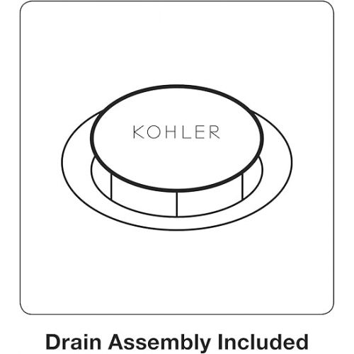  KOHLER 74013-4-2MB Taut Single-Handle Bathroom Sink Faucet, Vibrant Brushed Moderne Brass