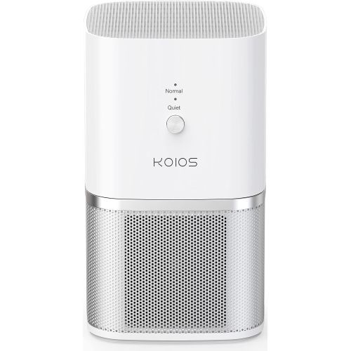  [아마존베스트]KOIOS Air Purifier, Desktop Air Filtration with True HEPA Filter, Compact Home Air Cleaner for Rooms and Offices,Removing Allergens, Dust & Pollen, Smoke and Pet Dander, 100% Ozone