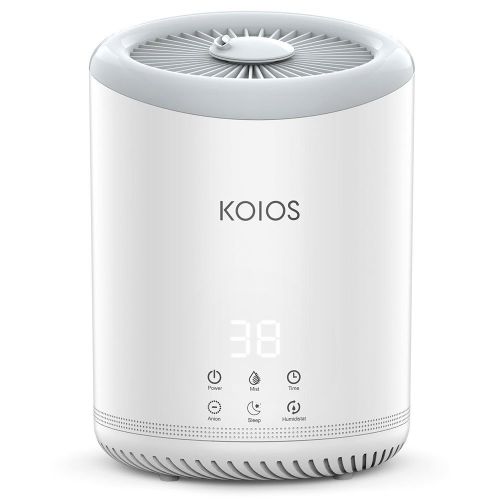  KOIOS Upgrade Top Fill Humidifiers, Ultrasonic Cool Mist Humidifier with 3 Adjustable Mist Settings, Ultra Quiet, Automatic Shut-Off, Sleep Mode, 4 Liter Large Capacity Open Water