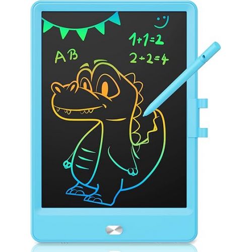  KOKODI LCD Writing Tablet 8.5-Inch Colorful Doodle Board, Electronic Drawing Tablet Drawing Pad for Kids, Educational and Learning Kids Toys Gifts for 3 4 5 6 7 8 Year Old Boys and Girls(Blue)