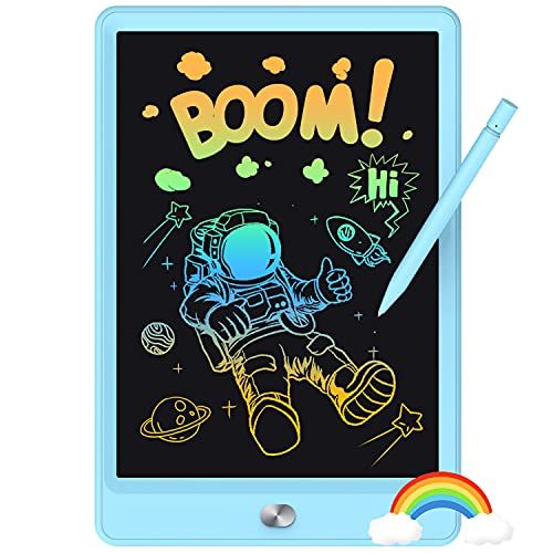  [아마존베스트]KOKODI LCD Writing Tablet 8.5-Inch Colorful Doodle Board Drawing Tablet, Electronic Drawing Pad with Lock Function, Educational and Learning Girls Toys for 3 4 5 6 Year Old Girls (