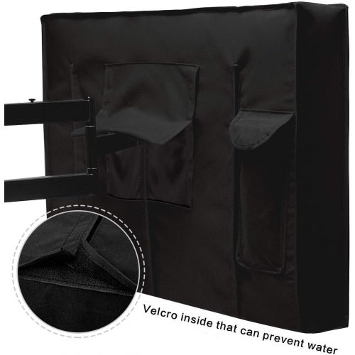  [아마존베스트]KOLIFE K LIFE Outdoor TV Cover 70 to 75 inches, Bottom Seal, Waterproof and Weatherproof, Fits Up to 68W x 42H inches