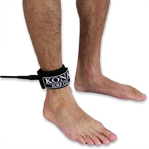  Visit the KONA SURF CO. Store KONA SURF CO. Premium Straight Comp Surfboard Leash Leg Rope for Shortboards and Longboards