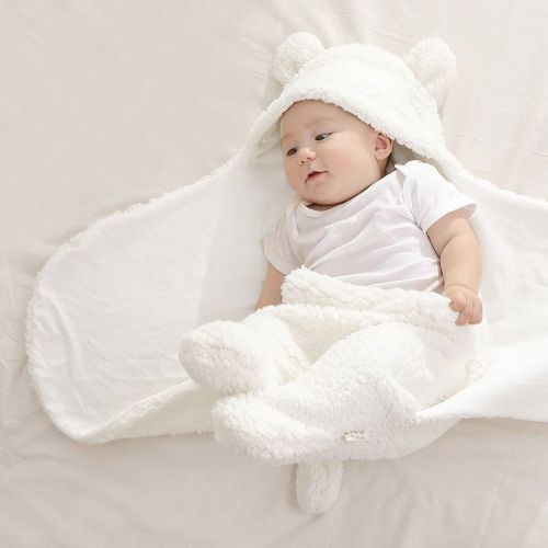  KONFA_Sleepwear KONFA Toddler Newborn Baby Girls Boys Cartoon Bear Sleep Sack Bag,Sleepwear Swaddle Wrap Wearable Blanket Photography Prop