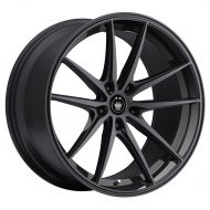 KONIG OVERSTEER Black Wheel with (17x8/5x114.3, 45mm Offset)