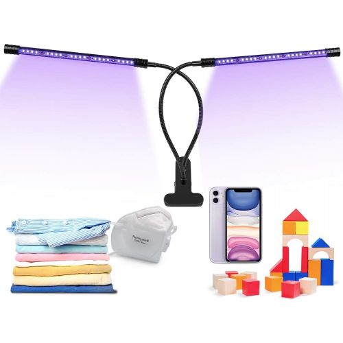  KONLIANG UV Light Sanitizer Stand Lamp Adjustable, 2020 New Ultraviolet UVC Disinfection Lamp with Actual 260-280nm Wavelength, UV Timer Functional Germicidal Lamp Kills 99.99% of Germs Vir
