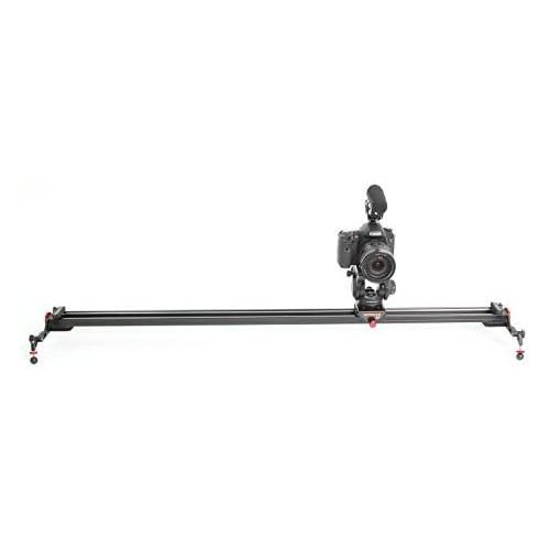  Konova Camera Slider Dolly K7 150cm (59.1 Inch) Track Aluminum Solid Rail Roller Bearing for Smooth Slide for Camera, Gopro, Mobile Phone, DSLR, ENG Payloads up to 77bs (35kg) with