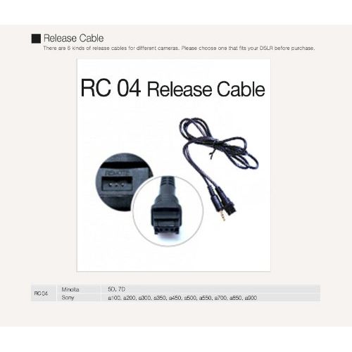  KONOVA Konova Camera Release Cable RC-04