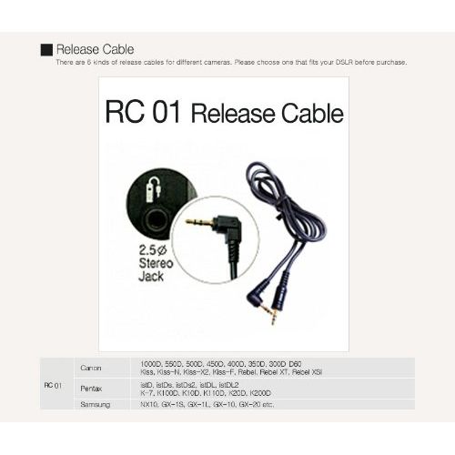  KONOVA Konova Camera Release Cable RC-01