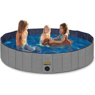 KOPEKS Outdoor Swimming Pool Bathing Tub - Portable Foldable - Ideal for Pets