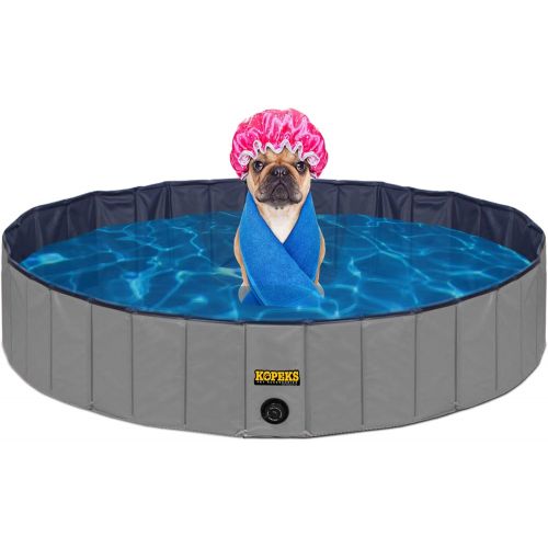  KOPEKS Outdoor Swimming Pool Bathing Tub - Portable Foldable - Ideal for Pets