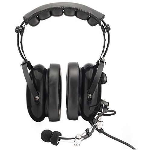  [아마존베스트]-Service-Informationen KORE AVIATION P1 PNR Mono Pilot Aviation Headset with MP3 Support Bundle with Carry Bag (Pack of 2)