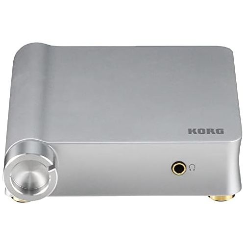  [아마존베스트]KORG DS-DAC-10R 1 Bit USB Audio Interface, Playback and Recording System, External Sound Card, Music Streaming, Silver