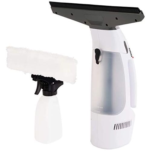  [아마존베스트]KORONA Window Vacuum 80100 Battery Window Cleaner with Spray Bottle and Microfibre Cloth