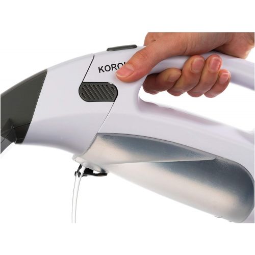  [아마존베스트]KORONA Window Vacuum 80100 Battery Window Cleaner with Spray Bottle and Microfibre Cloth