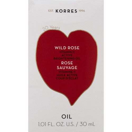  KORRES Wild Rose Vitamin C Active Brightening Oil, 1 fl. oz.