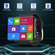 KOSPET TICWRIS Andriod Smart Watch, GPS Android Smartwatch, 4G LTE with 2.86 Touch Screen, Face Unclok Phone Watch with 2880mAh Battery, IP67 Waterproof Sport Watch,3GB+32GB Andriod Watch