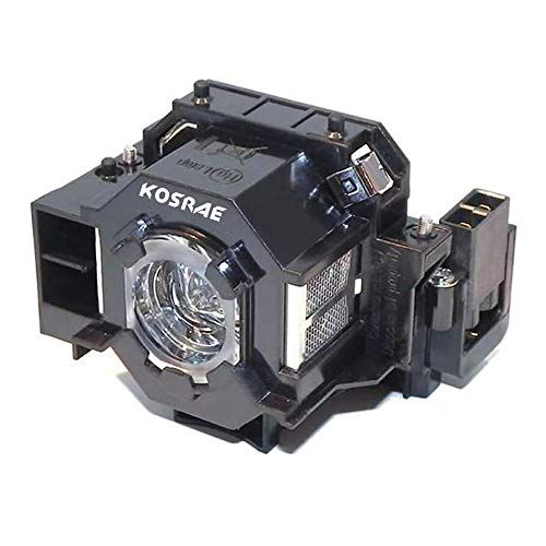  KOSRAE for ELPLP41 / V13H010L41 Projector Lamp Bulb for Epson EMP-S5 EMP-X5 / H283A H284A / EX21 EX30 EX50 EX70 / PowerLite 77C 78 700 S5 S6 W6 Replacement（Economical）