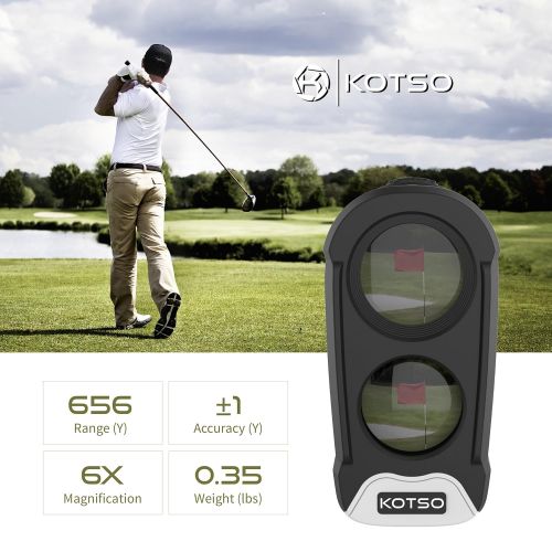  KOTSO Golf Rangefinder Slope Laser Range Finder Angle Golfing G1S