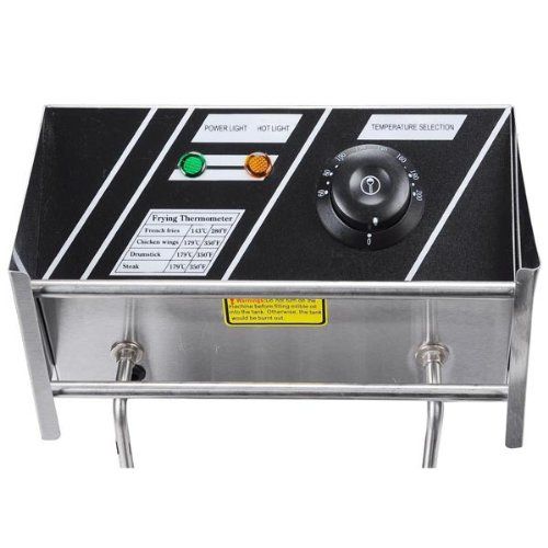  KOVAL INC. Koval Inc. 6L Commercial Stainless Steel Electric Countertop Deep Fryer