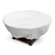 KOVERROOS Weathermax 13067 Large Firepit Cover, 45-Inch Diameter by 21-Inch Height, White