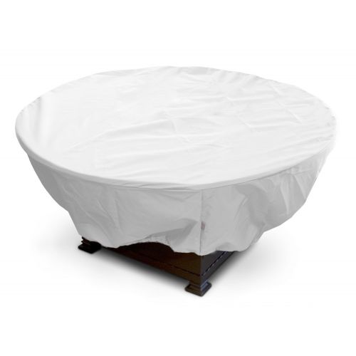  KOVERROOS Weathermax 13067 Large Firepit Cover, 45-Inch Diameter by 21-Inch Height, White