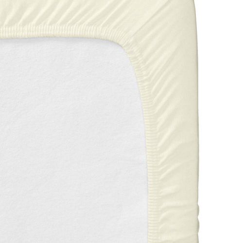  KP Linen Crib Fitted Sheets - Fitted Crib Sheet - for Baby Girl & Boy as Toddler, 100% Cotton Mattress Covers for Bed Fitted and Stretchy, NO Struggle to Get on The Mattress- White and Dark