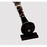 KR Ideas Standard Horizontal Clarinet Display Mount (Made in the USA) (Black)