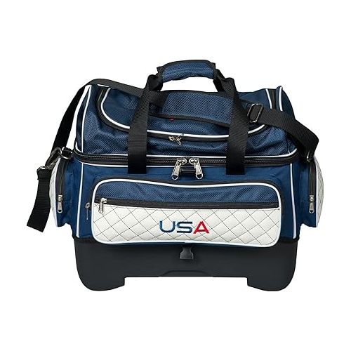  Strikeforce Royal Flush 4-Ball Roller Bowling Bag USA