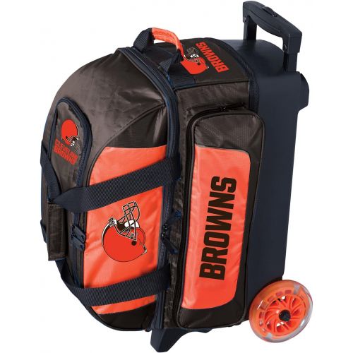  KR Strikeforce Bowling Bags Philadelphia Eagles 2 Ball Roller Bowling Bag, Multi