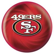 KR Strikeforce NFL San Francisco 49ers Undrilled Bowling Ball