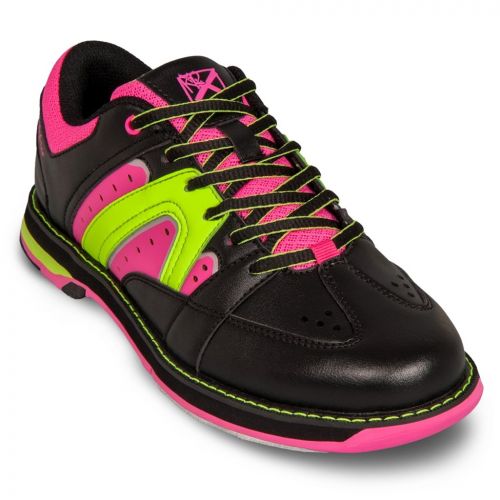  KR Strikeforce Bowling Shoes KR Strikeforce Womens Quest Bowling Shoes- BlackPinkYellow