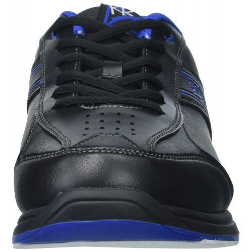  KR Strikeforce M-033-120 Flyer Bowling Shoes, BlackMag Blue, Size 12