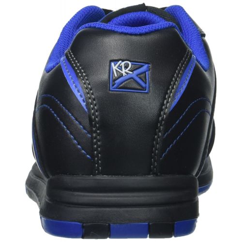  KR Strikeforce M-033-120 Flyer Bowling Shoes, BlackMag Blue, Size 12